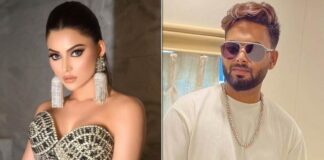Urvashi Rautela Slips In White & Red Western Ensemble To Wish Karwa Chauth, Netizens Mock “Rishabh Pant Ke Liye Karoge Aap…?” Urvashi Rautela Wears A Red & White Outfit To Wish Karwa Chauth, Gets Trolled By The Netizens