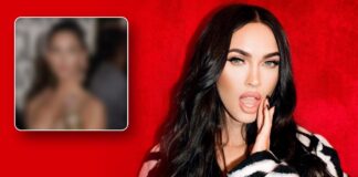 When Megan Fox Wore A Golden Ralph Lauren Gown Showing Off Her Curvaceous Figure - Deets Inside
