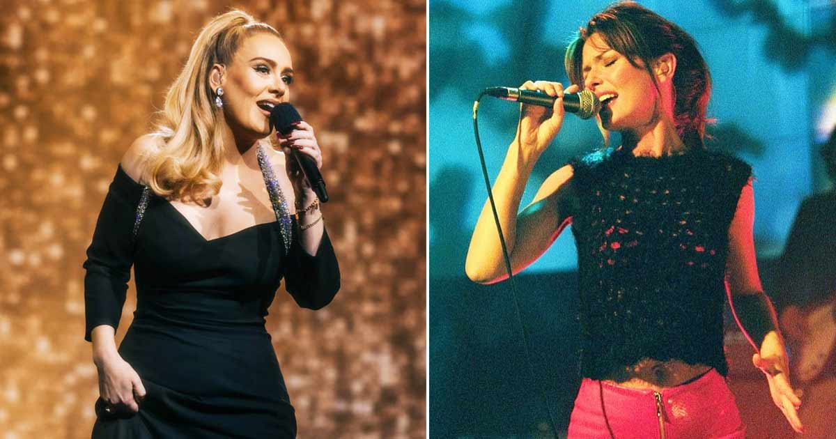 Adele pleasantly surprised to see Shania Twain at her Las Vegas show
