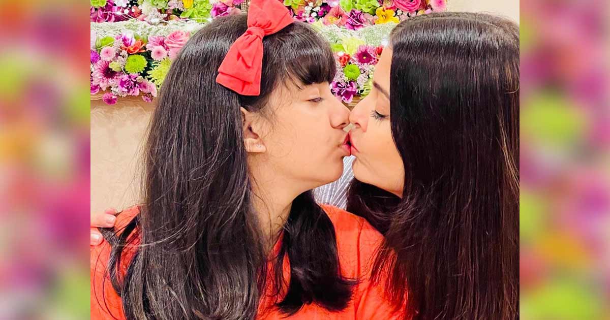 Aishwarya Rai Bachchan Gets Mercilessly Trolled For Kissing Daughter Aaradhya On Lips