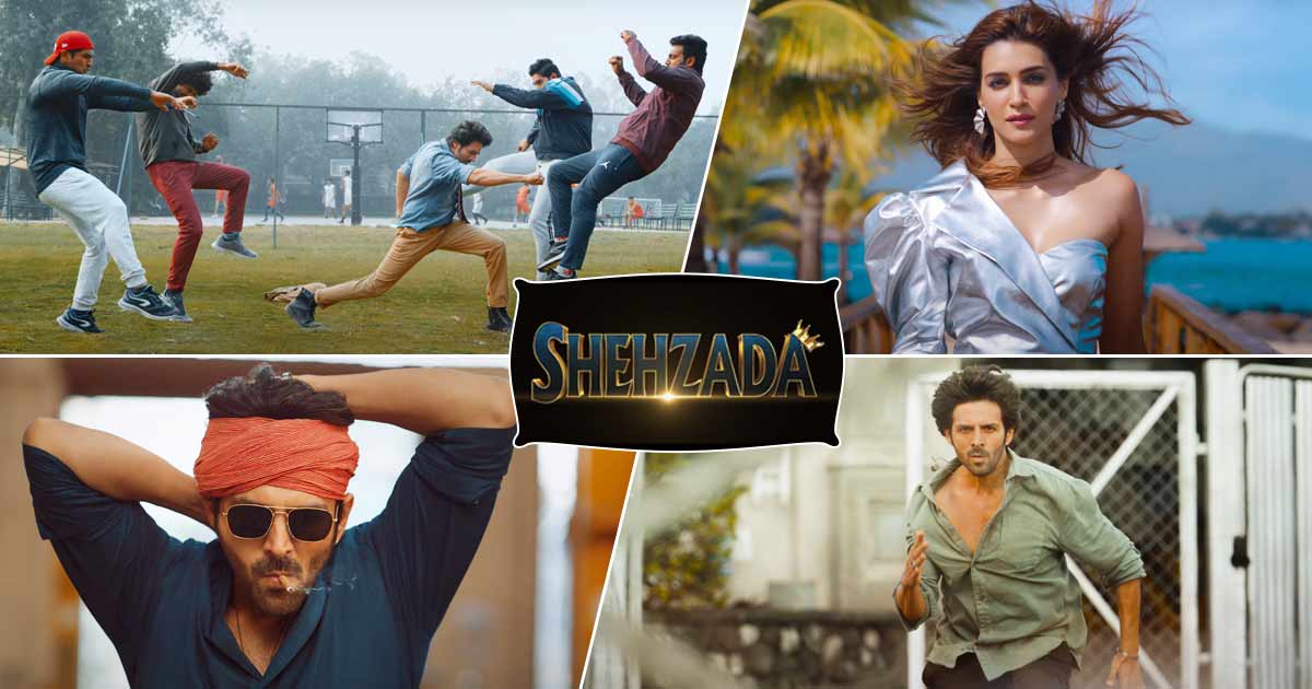 And it's here, the first glimpse of Kartik Aaryan's most awaited film Shehzada is finally out
