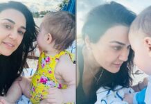 As Preity Zinta's twins turn one, she shares a heartfelt note of cascading love
