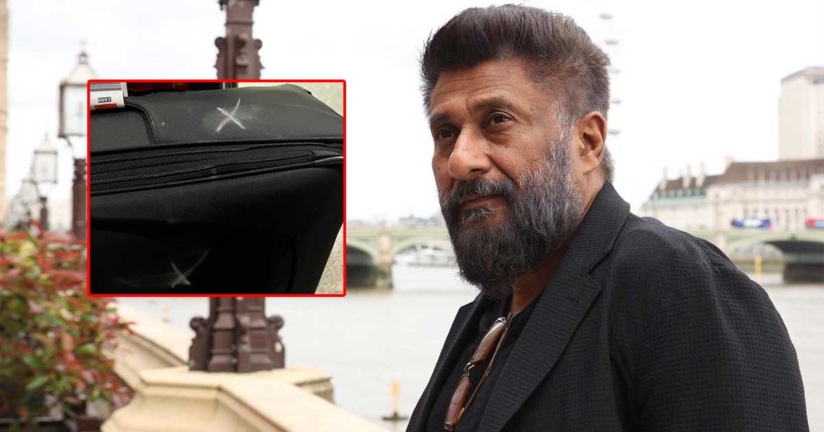 As storm rages over 'The Kashmir Files', 'X' on his luggage upsets Vivek Agnihotri