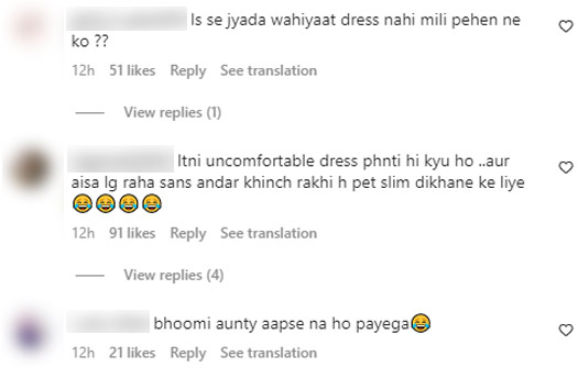 Bhumi Pednekar Gets Brutally Trolled For Wearing A Risque Outfit, She Smartly Avoids A Major Wardrobe Malfunction