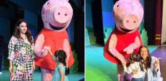 Bollywood mums join their kids to groove along with the 'Peppa Pig' family
