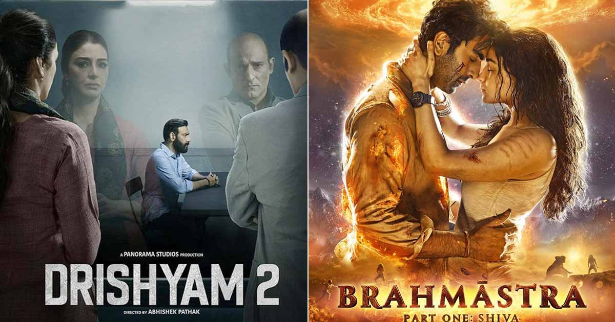 Box Office - Drishyam 2 scores the second best weekend for a Bollywood film in 2022, is next only to Brahmastra
