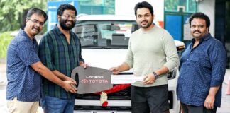 Chuffed with box-office success, 'Sardar' producer gifts director Mithran a car
