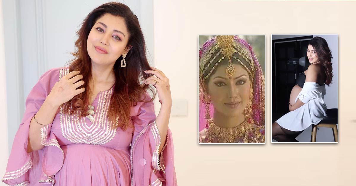 Debina Bonnerjee Dons A Tube Top With Stockings & White Shirt While Caressing Her Baby Bump, Netizens Object - Deets Inside