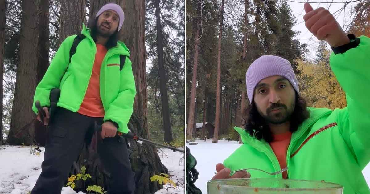 Diljit Dosanjh Gives A Glimpse Of His Solo Trip That Includes A Lot Of Snow - Watch