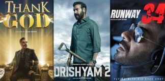 Drishyam 2 Box Office VS Thank God VS Runway 34: This Is A Sixer For Ajay Devgn But Will It End The Drought For Bollywood Against South Films? Read On