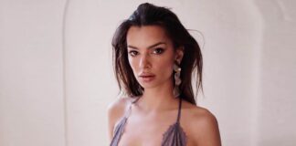 Emily Ratajkowski Stuns Fans In A Leopard Print Bikini Set