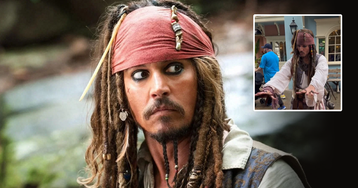 Johnny Depp Fans Are Convinced The Actor Secretly Appeared As Captain Jack Sparrow At Disneyland