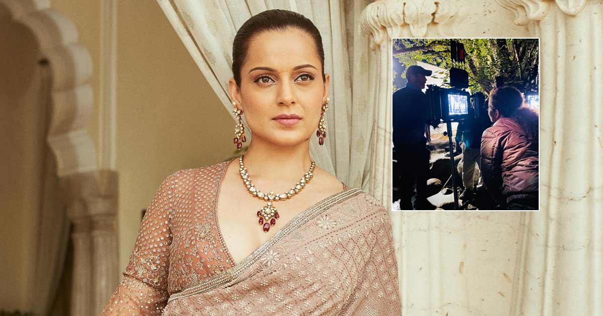 Kangana Ranaut Shares Glimpse From Night Shoot Of 'Emergency' From Assam