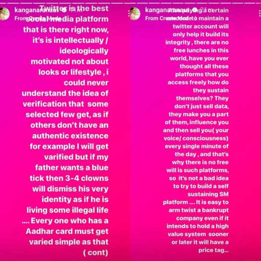 Kangana Ranaut Solves Twitter's $8 Verification Controversy With An Easy Step