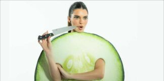 Kendall Jenner Gets Trolled For Dressing As A Cucumber After Confusing Netizens With Her Vegetable Cutting Skills, Trollers Ask "Have You Learned How To Slice Them Better?"