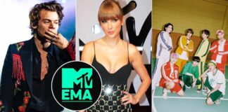 MTV EMAs 2022: Taylor Swift Bestowed With 4 Awards – Including Best Artist, BTS Awarded Biggest Fans, Harry Styles Best Live & More – Full Winner List Inside