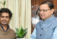 Nawazuddin Siddiqui Gets Invited To Uttarakhand CM Pushkar Singh Dhami’s House For Dinner, Shares Pics On Social Media Nawaz in Uttarakhand for a shoot, CM Dhami invites him to dinner
