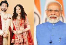 PM blesses music couple Mithoon Sharma, Palak Muchhal on their wedding