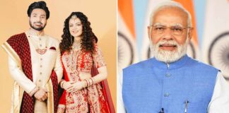 PM blesses music couple Mithoon Sharma, Palak Muchhal on their wedding