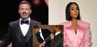 Regina Hall Takes A Dig At Will Smith, Assures 2023 Host Jimmy Kimmel 'Nobody Comes Up Out The Audience'