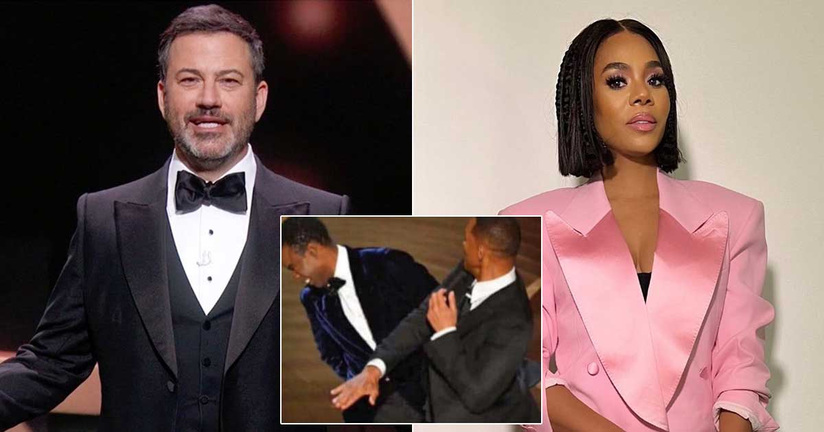 Regina Hall Takes A Dig At Will Smith, Assures 2023 Host Jimmy Kimmel 'Nobody Comes Up Out The Audience'