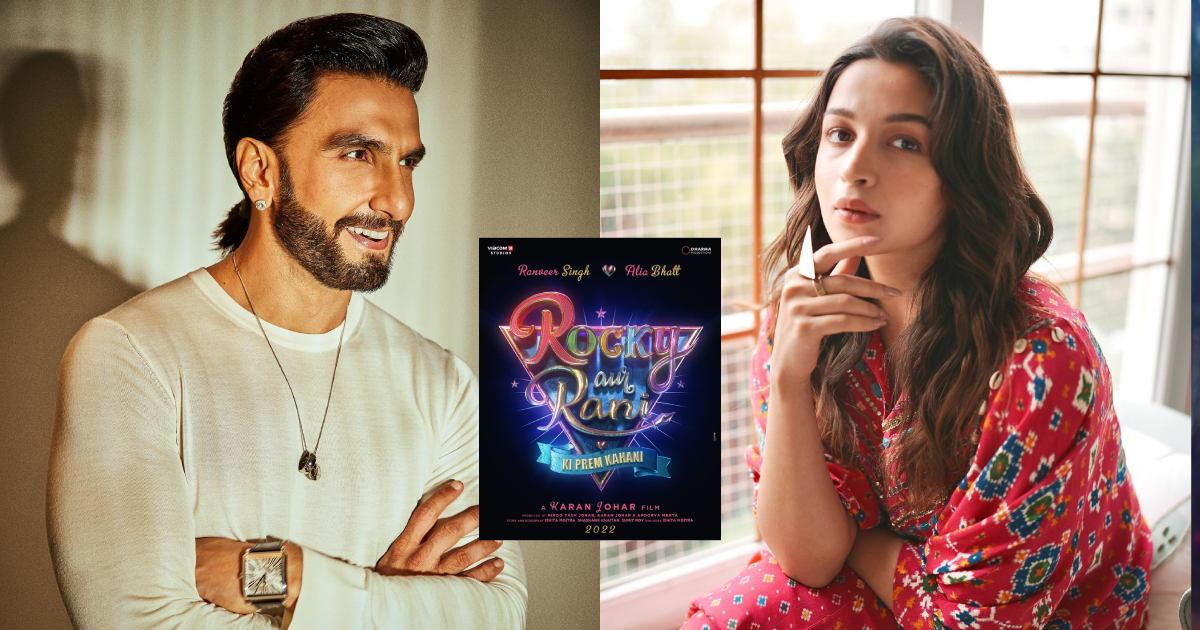 Rocky Aur Rani Ki Prem Kahani: First Look Of Ranveer Singh And Alia  Bhatt-Starrer To Release On THIS Date