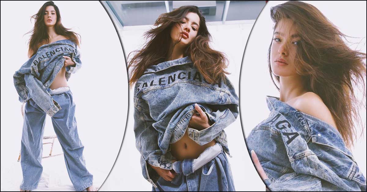 Shanaya Kapoor Is Setting Our Display On Fire By Going Topless Hiding Her B**bs With A Balenciaga Jacket, Check Out!