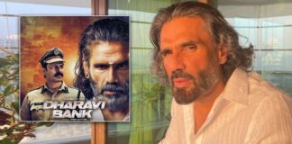 Suniel Shetty ages himself to look like Thalaivan in 'Dharavi Bank'