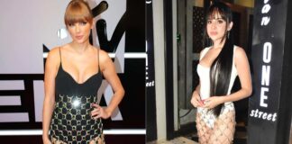 Taylor Swift & Uorfi Javed Ooze Hotness In A Similar Looking Bejewelled Sheer Skirt, Netizens Have Mixed Responses To The Comparison