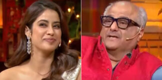 The Kapil Sharma Show: Janhvi Kapoor Screams In Embarrassment As Boney Kapoor Says “Thankfully Flush Khud Kar Leti Hai” – Watch