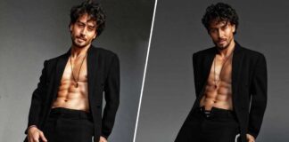Tiger Shroff Flaunts His Toned Abs In A Front Open Blazer & Makes A S*xy Statement In Zip-Open Pants