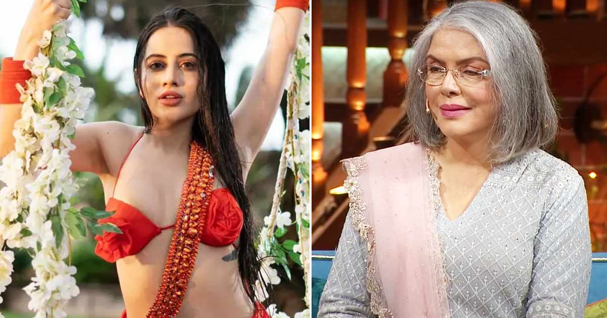 Uorfi meets Zeenat Aman after release of 'Haye Haye Yeh Majboori'