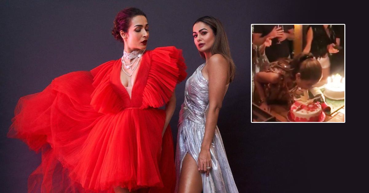 When Malaika Arora Screamed 'Deep Throat' As Sister Amrita Arora Celebrated Her 40th Birthday With D*ck- Shaped Cake! Read On