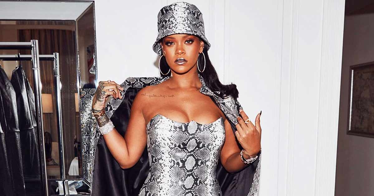 When Rihanna Looked Hot AF In A Sheer Flowy Cape, Flaunted Her B**bs & Th*ng Through It