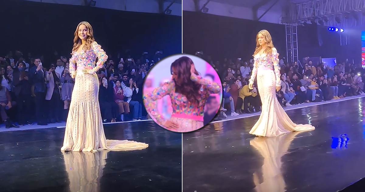 Shehnaaz Gill Turns Punjabi Mermaid At The Ramp Walk As She Does Gidda! Netizens Are Proud