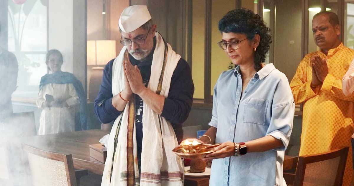 Aamir Khan Receives Massive Backlash For Performing Puja With Ex-Wife Kiran Rao At His Office, Netizen React