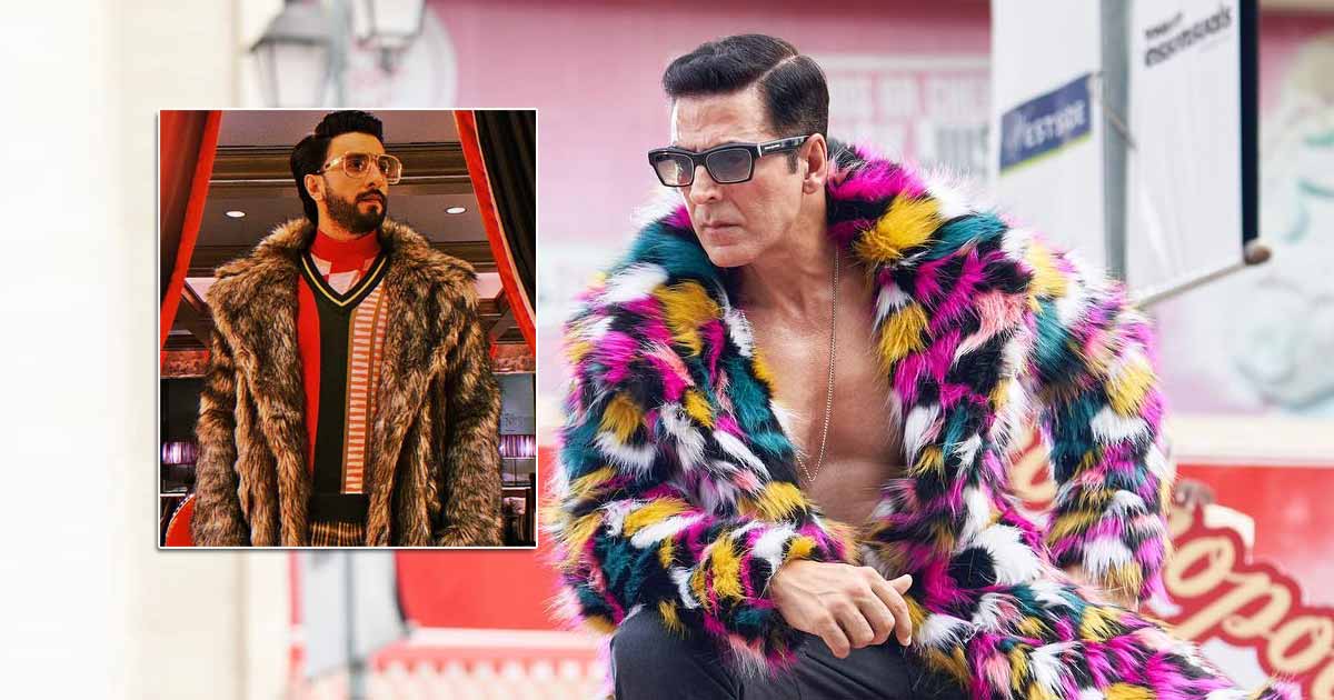 Ranveer Singh or Karan Johar - who pulled off the faux feather jacket  better?