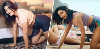 Anjali Arora Twerks On The Ground Grooving Matching Deepika Padukone's Steps From Pathaan's Besharam Rang, Netizens Troll - Deets Inside