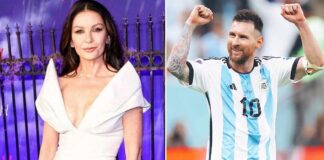 Catherine Zeta-Jones: 'I love Lionel Messi'