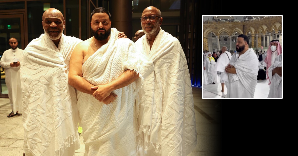 DJ Khaled breaks down in tears of joy at Mecca