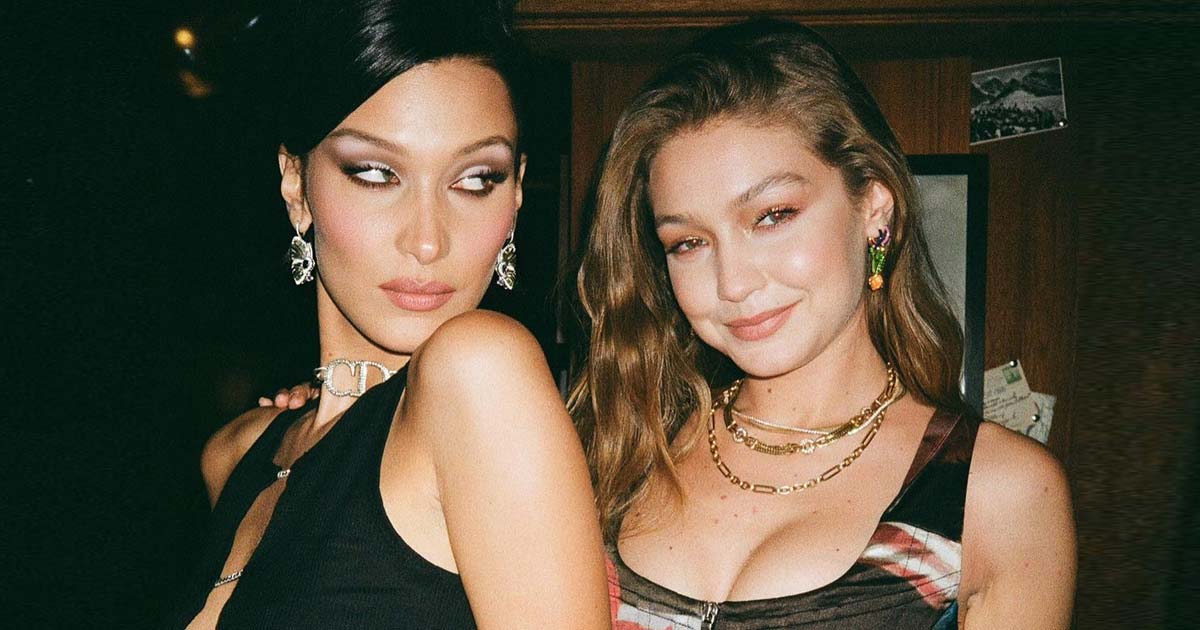 Gigi Hadid Wearing Versace Bra