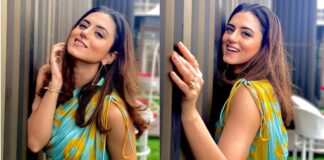 Here is a sneak peek at Ridhi Dogra’s quick makeover at the airport amidst city promotions