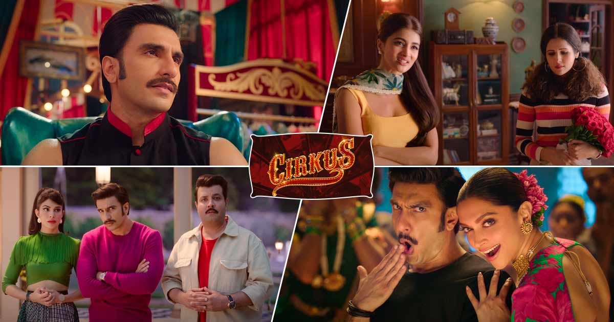 It's a double dose of laughter with Ranveer's dual role in 'Cirkus' trailer