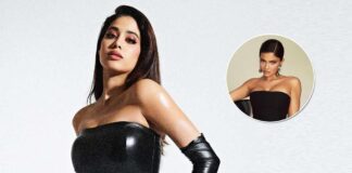 Janhvi Kapoor Gets Called ‘Sasti Kylie Jenner’ Again As She Dons A Leather Bodycon Gown At The Airport, Netizens Troll - Watch