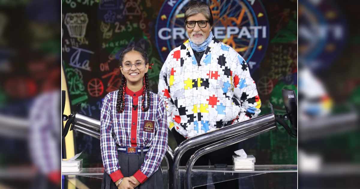 'KBC 14' contestant appears in school uniform, Big B gets curious