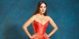 Kiara Advani Looks Christmas Ready In A Beautiful Red Co-Ord Set