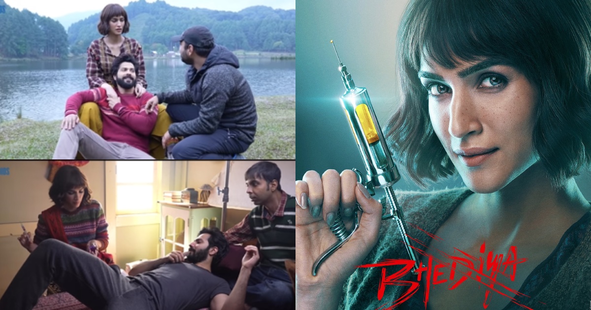 Kriti Sanon shares BTS clips from Bhediya sets as Dr. Anika; co-star Varun Dhawan says, "I don't think anyone else could have pulled it off!