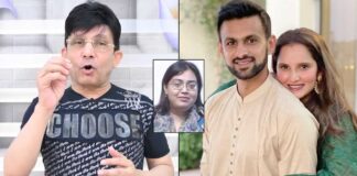KRK Claims Sania Mirza Spoiled Shoaib Malik & His First Wife's Married Life