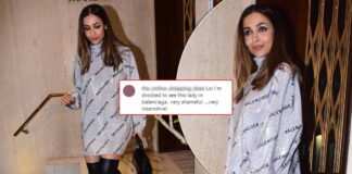 Malaika Arora Dons Balenciaga Despite Outrage, Netizens School Her!