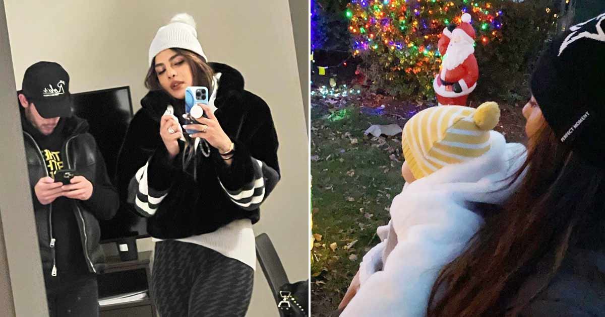 Priyanka Chopra Gives A Glimpse Of Her Holidays With Husband Nick Jonas & Daughter Malti